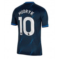 Koszulka piłkarska Chelsea Mykhailo Mudryk #10 Strój wyjazdowy 2023-24 tanio Krótki Rękaw
